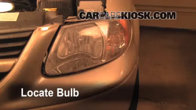 2007 Dodge Grand Caravan SXT 3.8L V6 Luces Luz de estacionamiento (reemplazar foco)